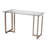 Leddy Tempered Glass Writing Desk