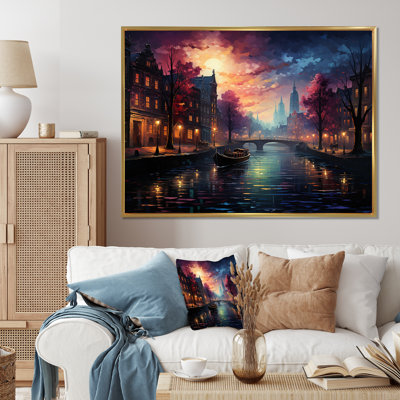 " Purple Canal Atmospheric Passage "