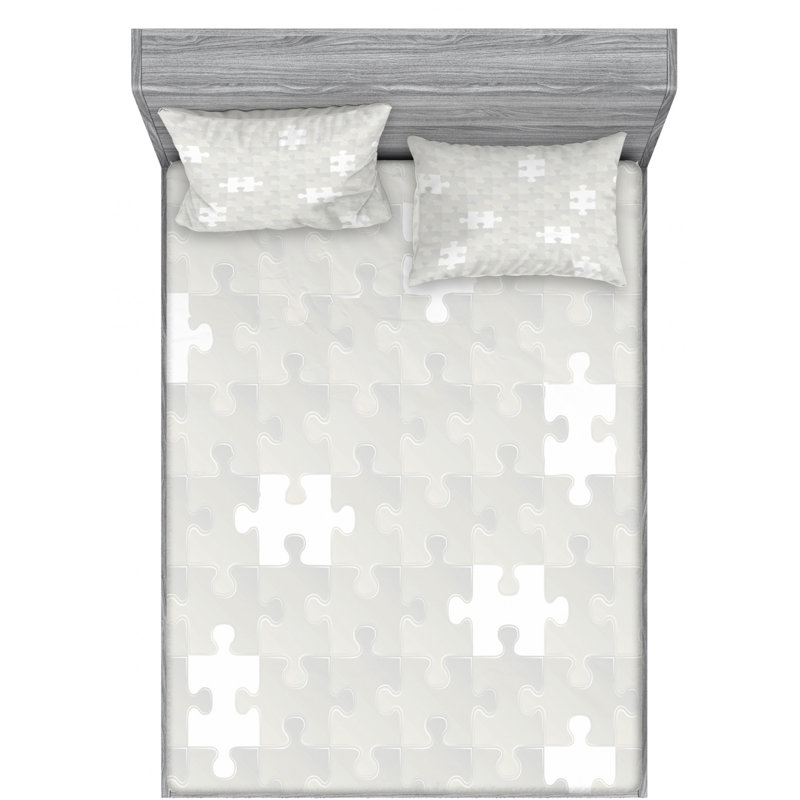 Microfiber Sheet Set, Full Sheet Set with Fitted Sheet