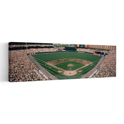 Camden Yards Baseball Field Baltimore Md Contemporary Summer Architecture Wall Art
