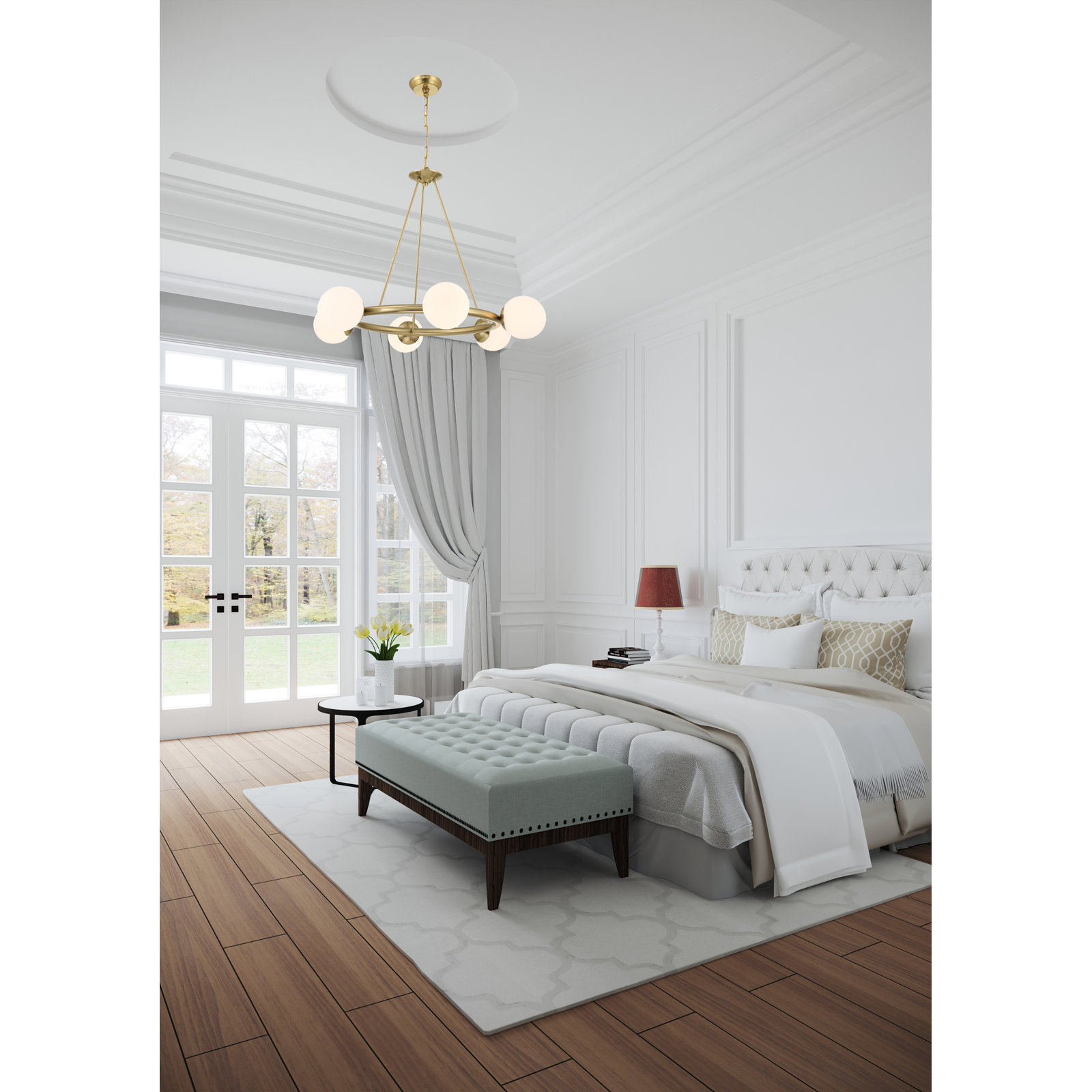 Mystic 6 - Light Dimmable Chandelier