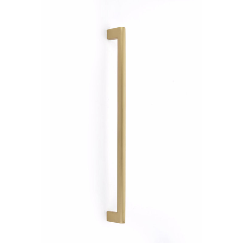Emtek Trail Appliance Pull (Concealed Surface Mount), Satin Brass, 18" Center to Center