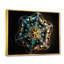 «Hidden Message Water Molecule - Fractals», art mural dans le salon-2060862108-2060862107