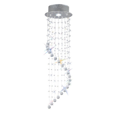 1 - Light Crystal Chandelier