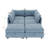 Modular Sectional Sofa, Convertible Sofa Seat With Storage, Sleeper Sectional Sofa Set, Fabric Flexible Modular Combinations for Living Room