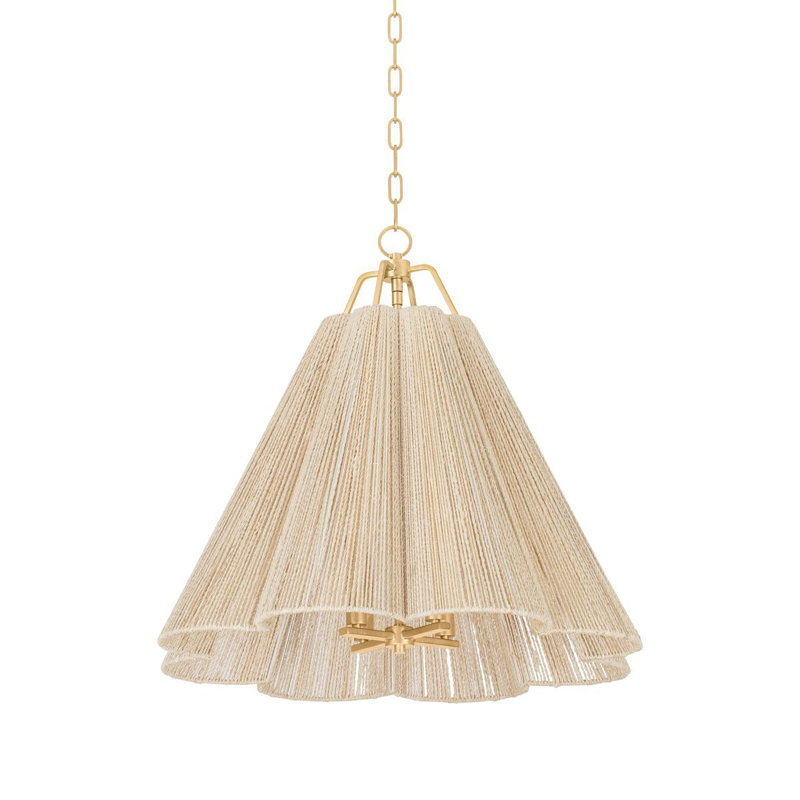 Sonoma Light Pendant, 25.5" H x 27.5" W x 27.5" D