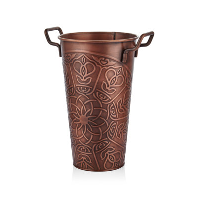 Alayna Handmade Stainless Steel Floor Vase