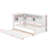 Twin Wood Daybed With Shelves And Trundle-881225237