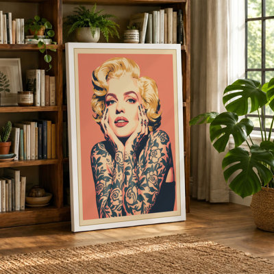 Platinum Confidence Pop Art - Wrapped Canvas