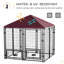 Chenil d'extérieur pour chien 5 pi x 5 pi x 5 pi Pawhut