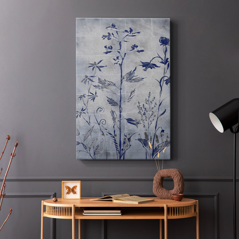 Silver Botanicals I V30, reproduction d'art encadrée, H 48 po x l 32 po