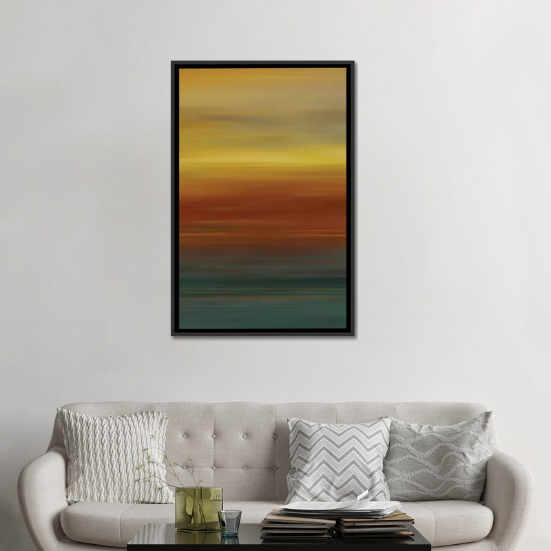 « prophecy i », impression sur toile, H 26 po x l 18 po x P 1,5 po, Toile avec cadre flottant noir, Pas de tapis