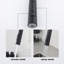 Robinet de cuisine tactile avec douchette extractible-125507799