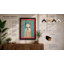 Serene Llama Modern - Framed Print-2083203473-2083203478