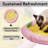 Lemon Cooling Dog Bed