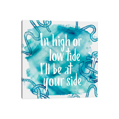 In High Tide - Wrapped Canvas Print