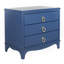 Table de chevet contemporaine l 32 po Velasco - Commode de chambre à coucher avec 3 tiroirs et poignée chic-36526339
