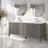 Laval 72" Double Sink Freestanding Bathroom Vanity with Engineered Marble Top-105310780-105310776