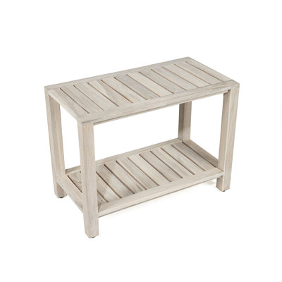 24'' W Teak Shower Bench