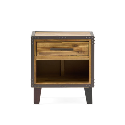 Athina 20'' W Solid Wood Nightstand