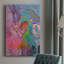 Ma maison rose sur toile-2055049789