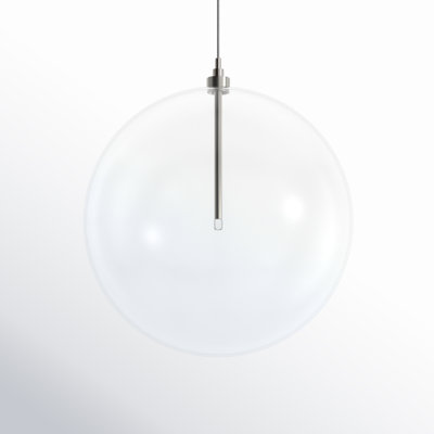 Jeanna 1-Light Pendant in Nickel