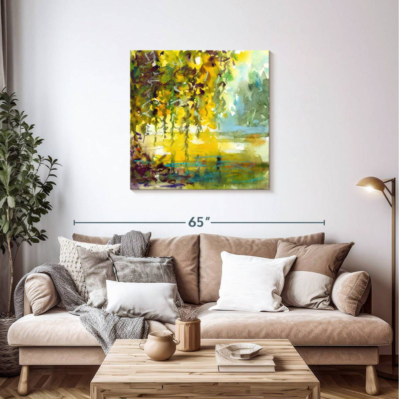 Aldoris Abstract Willow Tree, 36" H x 36" W