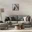 «Intersecting Lines Abstract», art mural encadré flottant par PI Studio-1602787426-1602787425