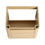 Meuble-lavabo mural 60 po avec lavabo en céramique blanche, tablettes de rangement, charnières à fermeture en douceur, 45 poignées dissimulées, contreplaqué pour salle de bain-995097517