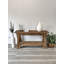 Console rustique en teck recyclé-105725671