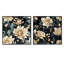 Ipomee - Ensemble de 2 collages carrés floraux-101849736-101849737