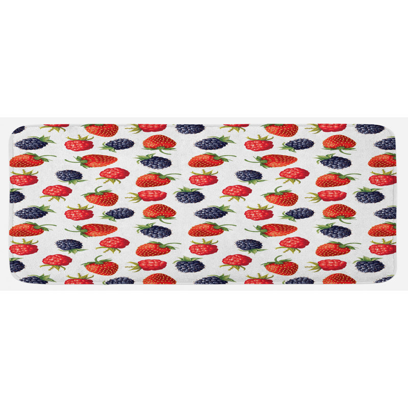 Tapis de cuisine fruits