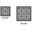 Flower Aluminum Laser-Cut Privacy Screen Panel  – Powder-Coated Outdoor Metal Wall Art, Decorative Garden Fence Privacy Divider-63473033-63477773