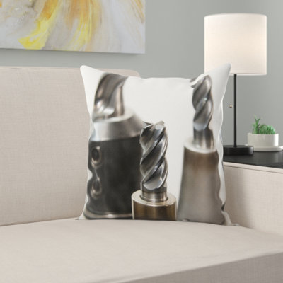 Drill Throw Pillow