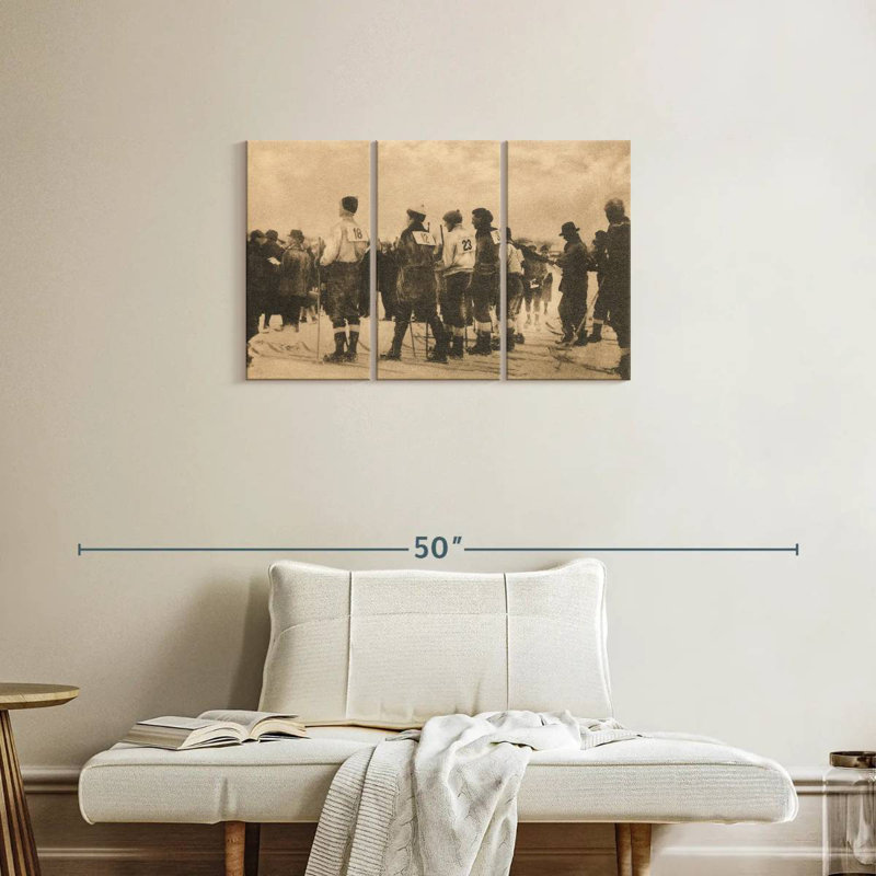 Sireci The Ski Start, 20" H x 33" W
