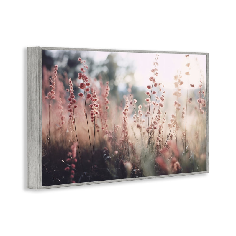 Sun Blanched Wild Botanicals, art de la giclée encadrée, design par Lazar Studio, H 12 po x l 18 po
