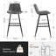 Tabouret de comptoir en faux cuir Macaire-392419281-392419282-351856398