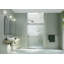 Astro 48 - 52 po. X 78 po. Porte de douche coulissante en verre sans cadre-59183070