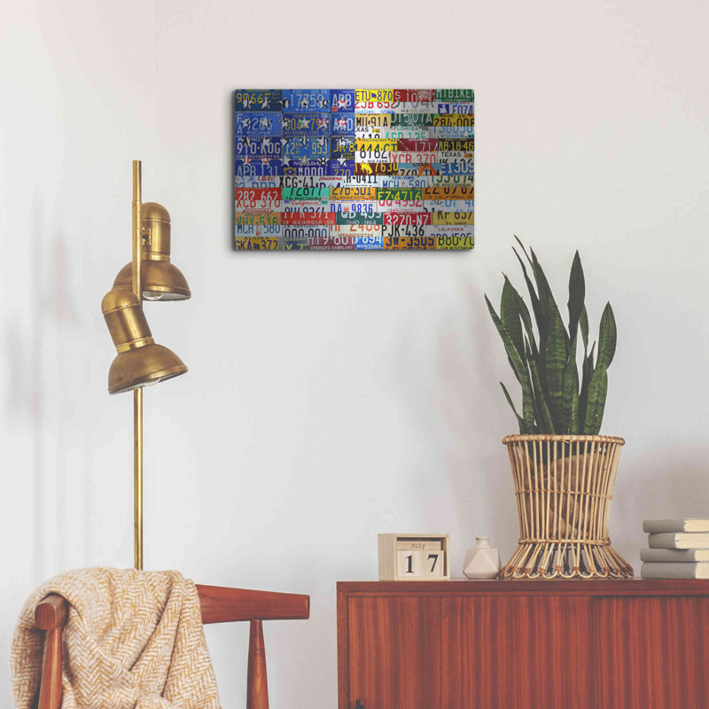 «Scrap Flag» par Design Turnpike, H 16 po x l 24 po