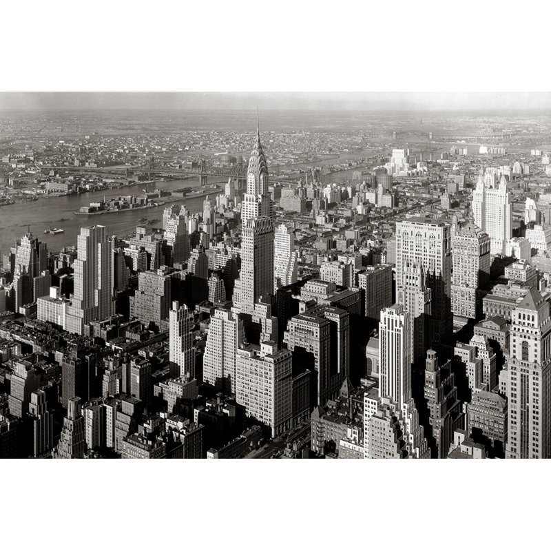 New York City Manhattan - 1932, H 16 po x l 24 po