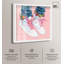 «Blush Floral Bloom Sneakers Shadowbox Print Sneaker» par Art Remedy-115123964-115123971