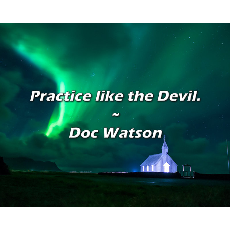 Citation «Arts Like the Devil». Toile tendue par By Watson Watson Gallery, H 17 po x l 24 po