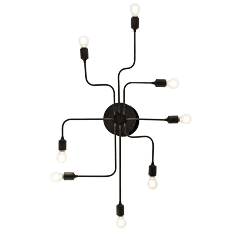 PipeDream 8 - Light Semi Flush Mount