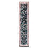 Indo Kashan One-of-a-Kind 2'8" X 12' Hand Knotted Area Rug