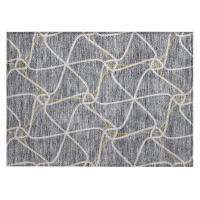  Aleg Area Rug with Non-Slip Backing