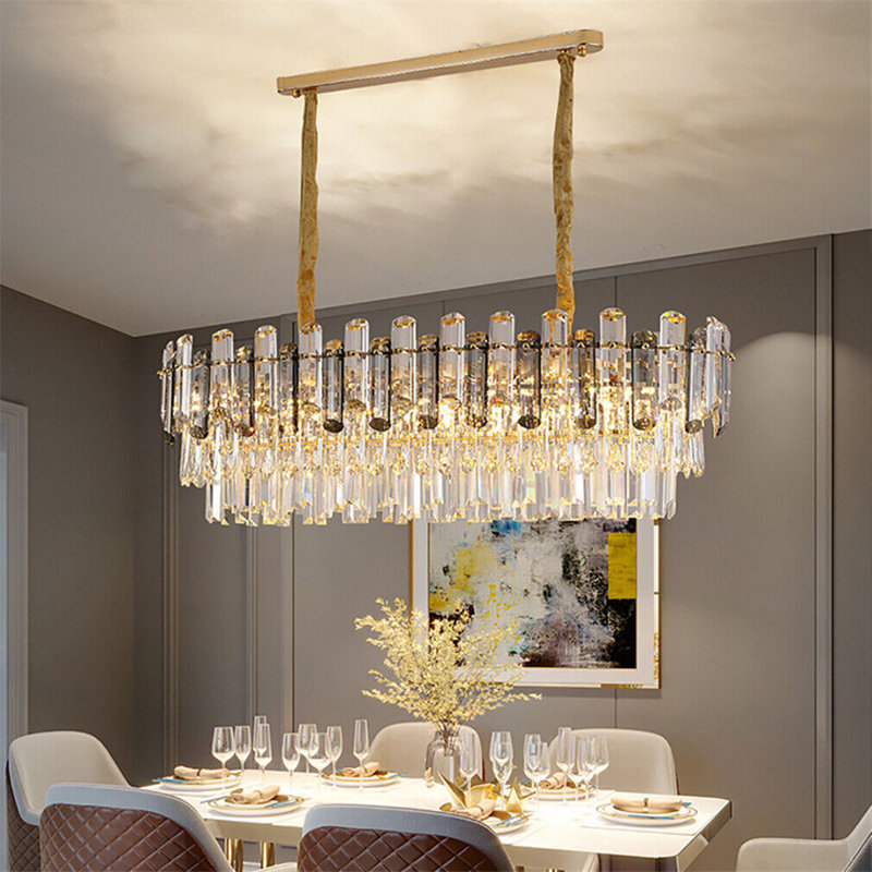 Aakif 8-Light Crystal Chandelier
