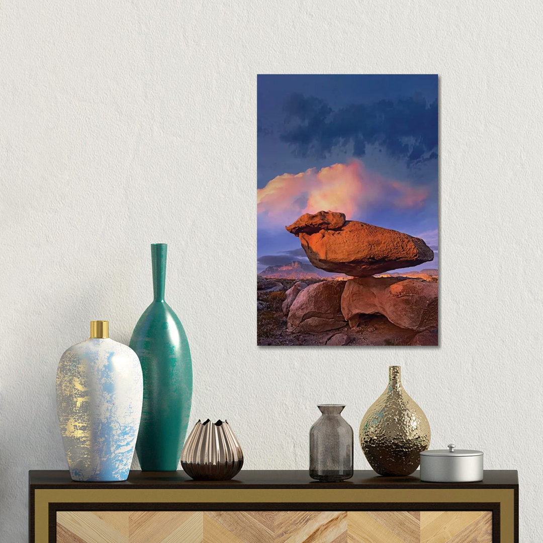 Balancing Rock Formation, Guadalupe Mountains National Park, Texas by Tim Fitzharris - Gallery-Wrapped Canvas Giclée on Canvas