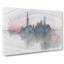 View of Shanghai in China in Abstract - Wrapped Canvas-55301979