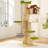7 Tiers Cat Tree with Condons,Perch,Scratching Posts