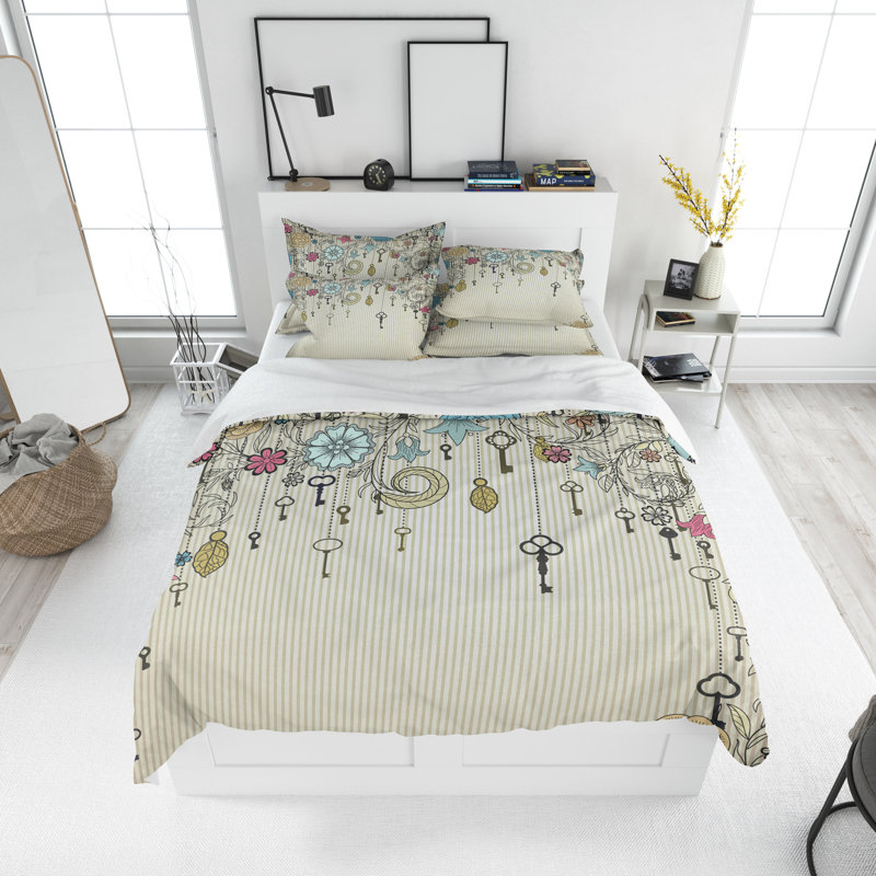 Abstract Duvet Cover, King Duvet Cover + 2 King Pillowcases